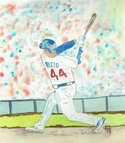 CUBS RIZZO - PAINTING