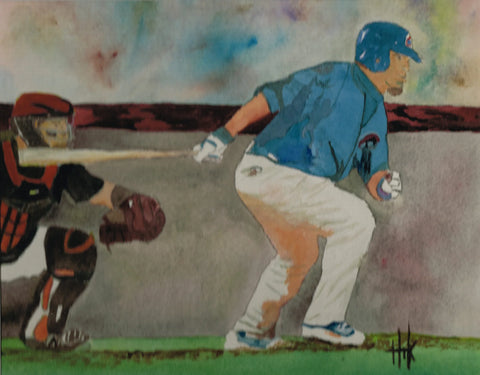 CUBS SCHWARBER - PAINTING