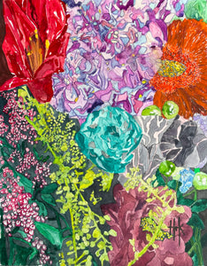 FLORAL COLLAGE - CARDS