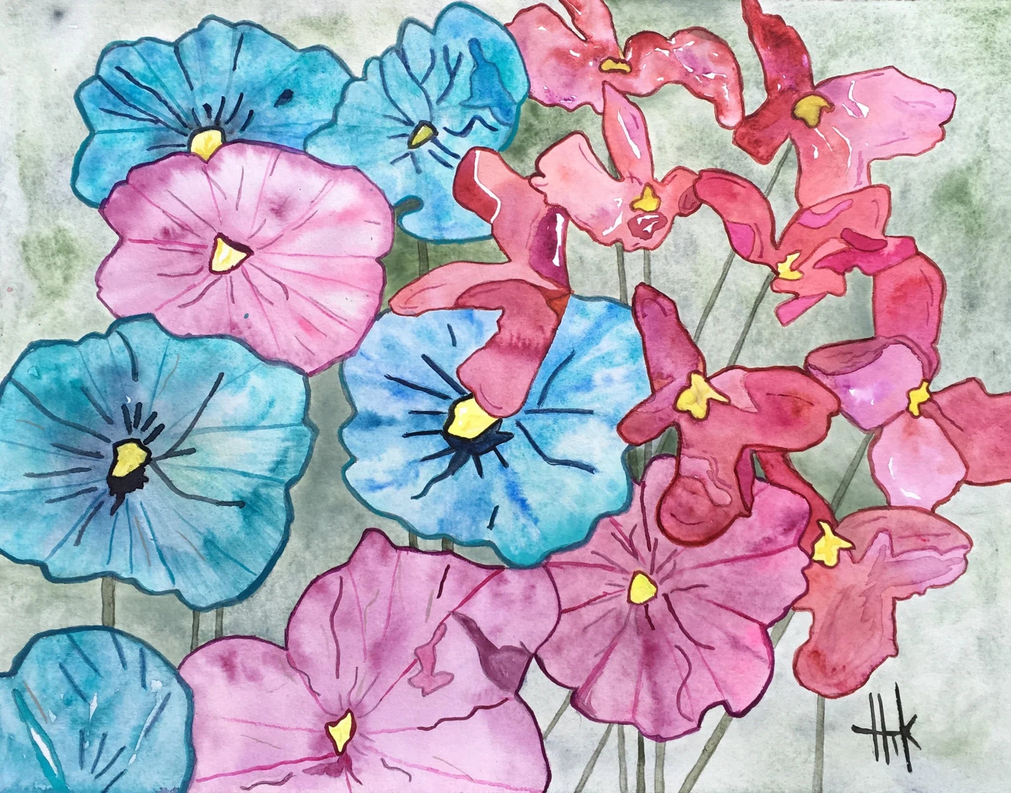 FLORAL COLLECTION 5 - PAINTING