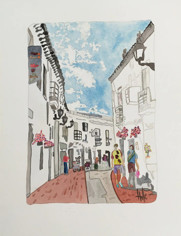 STREETS OF SPAIN - PAINTING