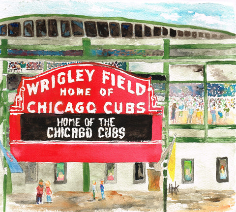 WRIGLEY FIELD - 10-PACK CARDS