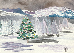 CHRISTMAS IN THE MOUNTAINS - CARDS