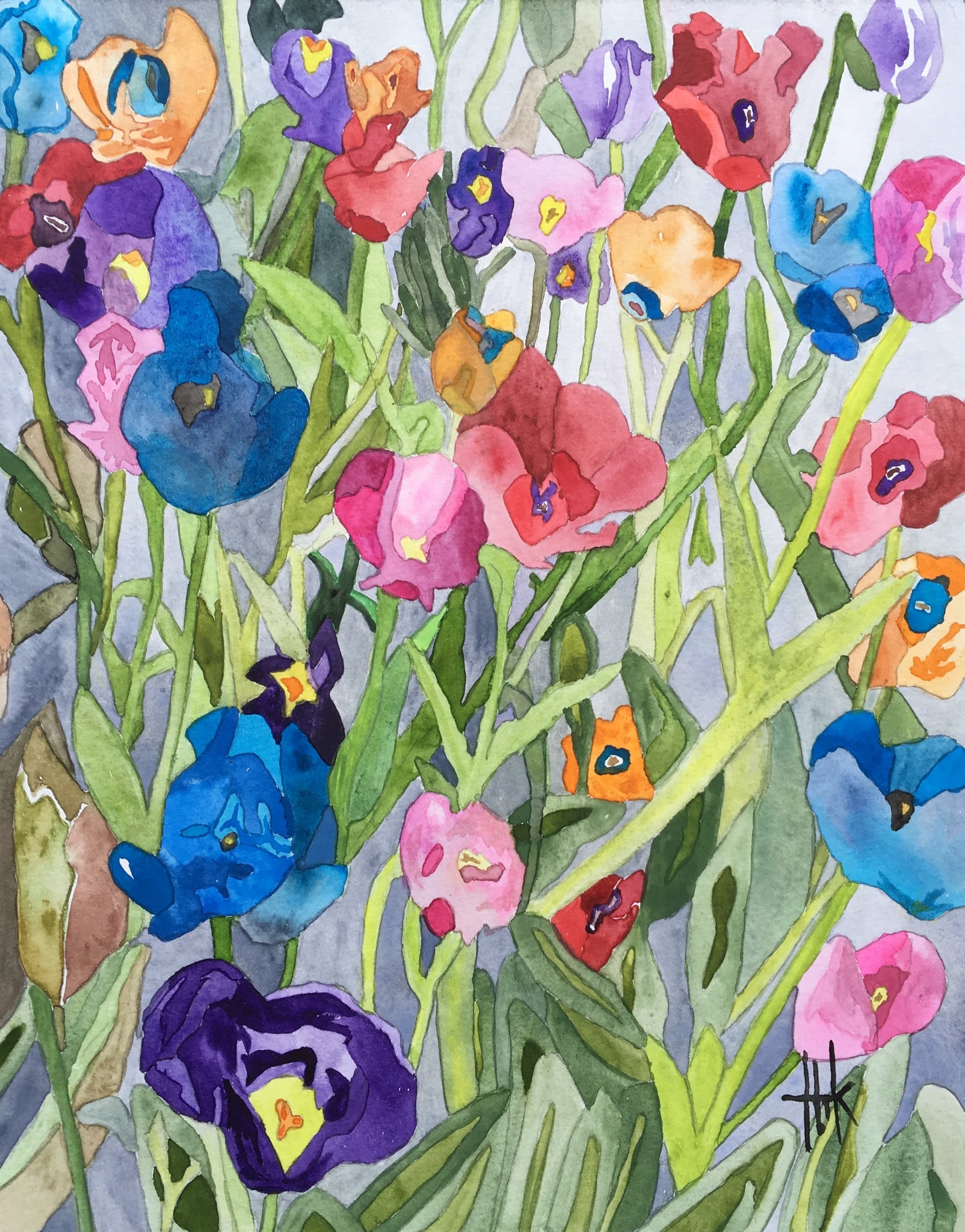 FLOWER PATCH 2 - PRINT