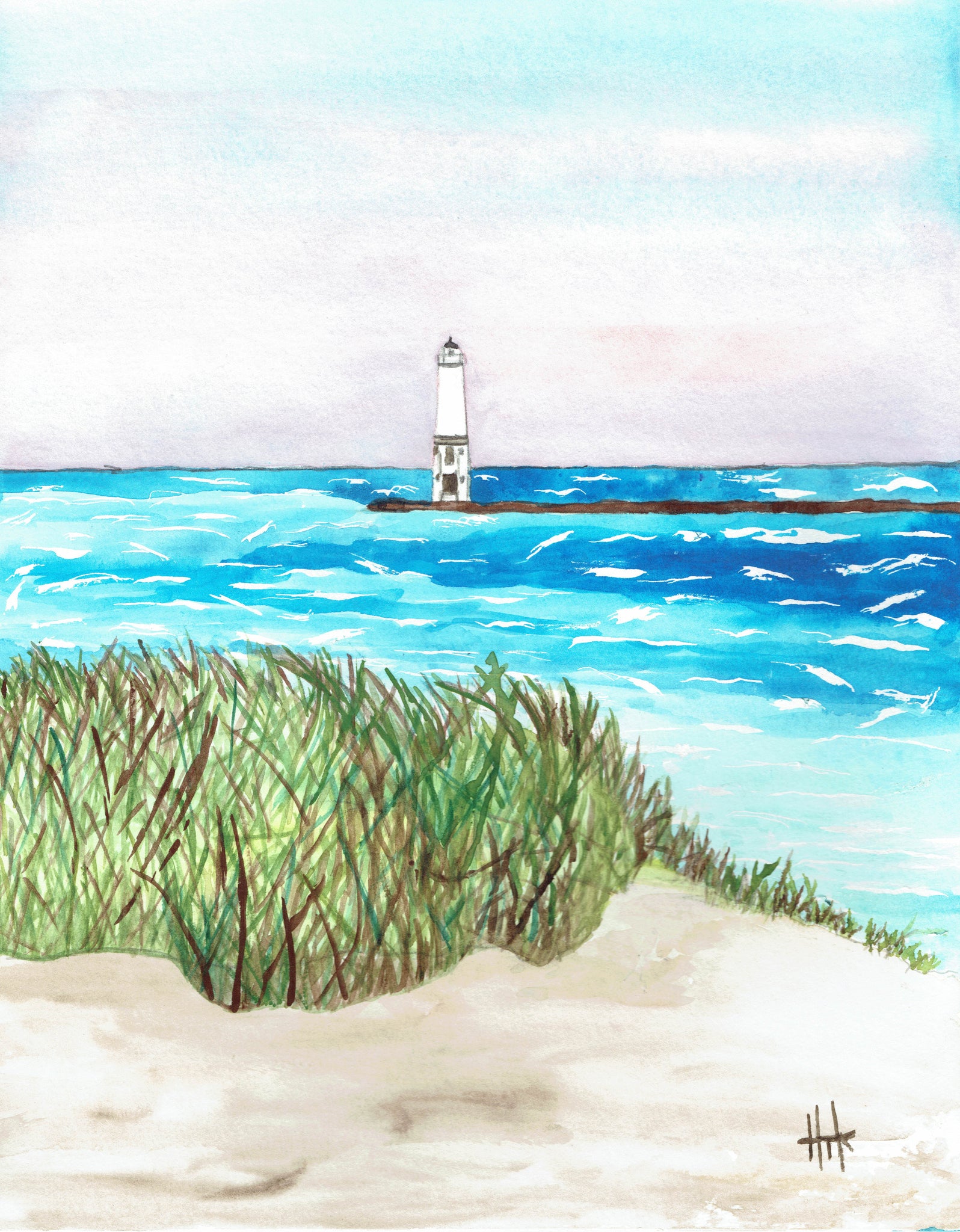 LIGHTHOUSE IN SUMMER BREEZE